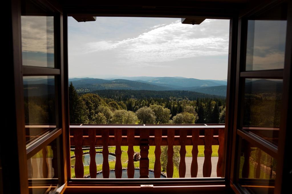 Hotel Alpska Vyhlidka Kvilda Cameră foto