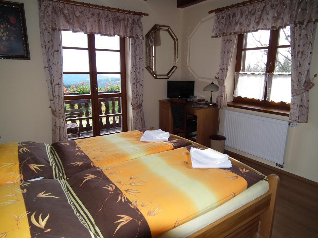 Hotel Alpska Vyhlidka Kvilda Cameră foto